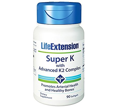 Life Extension, Super K mit weiterentwickeltem K2-Komplex, 90 Weichkapseln