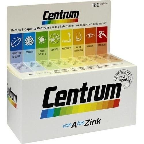 CENTRUM A-Zink+FloraGlo Lutein Caplette 180 St